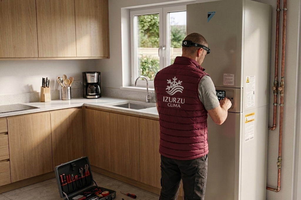 instalacion aerotermia en hogar